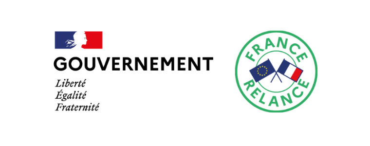 Logo du plan de relance financé par le gouvernement français